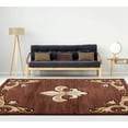 thumbnail image 3 of United Weavers Drachma Diana Traditional Medallion Runner Rug, Brown, 2'7" x 7'4", 3 of 6