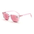 thumbnail image 2 of V.W.E. Transparent Fun Color Fully Tinted Reading Glasses - UV Protection Sunglasses Reader CR26 +3.25, 2 of 4