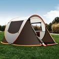 thumbnail image 2 of S/L Camping Windproof Waterproof Large Automatic Tent for Hiking Camping, 2 of 9