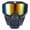 Orange, variant on Gray Face Shield Detachable Full Face Goggle Goggle for Welding & Riding Fog Windproof Protective Full Face Riding for Outdoor Activities Detachable Goggle Shield with Fog Windproof Face