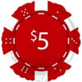 thumbnail image 7 of Casino Night Party Poker Chips Balloon Bouquet Decorations 5 pc Place your Bets Kit, 7 of 7