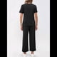 thumbnail image 4 of Conjunto Deportivo de Dos Piezas para Mujer, Informal, de Corta y Pantalón . Negro S, 4 of 5