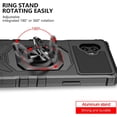 thumbnail image 4 of For Samsung Galaxy XCover7 Pro G766 Robotic Ring Kickstand Phone Case - Black, 4 of 5
