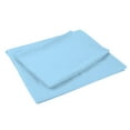 thumbnail image 5 of The Great American Store 600 TC 100% Cotton Solid Fitted Sheet(With 21" Extra Deep Pocket) - King (Light Blue), 5 of 5