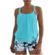 thumbnail image 2 of Traje de baño de dos piezas para mujer, tankini, estampado de hojas, bikini dividido, traje de baño de dos piezas para mujer, tankinis, trajes de baño de 2 piezas para mujer, trajes de baño para mujer, 2 of 6
