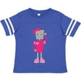 thumbnail image 3 of Inktastic Cute Robot, Girl Robot, Pink Robot with Ribbon Girls Toddler T-Shirt, 3 of 5