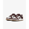 thumbnail image 3 of Big Kid's Nike Dunk Low BG White/Burgundy Crush (HJ9282 100) - 4, 3 of 6