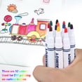 thumbnail image 3 of ZTOO 12 Colors Fabric Marker Pens Acrylic Marker Pens Fabric Permanent Paint DIY Textiles T-Shirt Cloth, 3 of 9