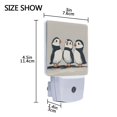 thumbnail image 4 of Yayeee LED Night Light for The Home Plug in With Light Sensors 2 Pack, Cute Puffin, 4 of 6