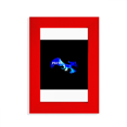 thumbnail image 1 of Star Constellation Oogre  Picture Display Art Red Photo Frame, 1 of 4