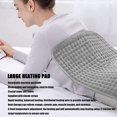 thumbnail image 3 of Jinsinto Heating Pad for Cramps, Electric Heating Pads for Back Pain Relief, Small Heating Mat with Fast Heating Settings, Auto Off, 12"x24", 3 of 5
