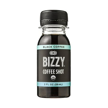 Bizzy Organic Cold Brew Double Shot - Black 12 Pack