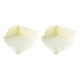 thumbnail image 1 of Methold Rabbit Litter Box Hamster Guinea Pig Litter Toilet Small Animal Pet Tray Blanco 2Conjunto, 1 of 1