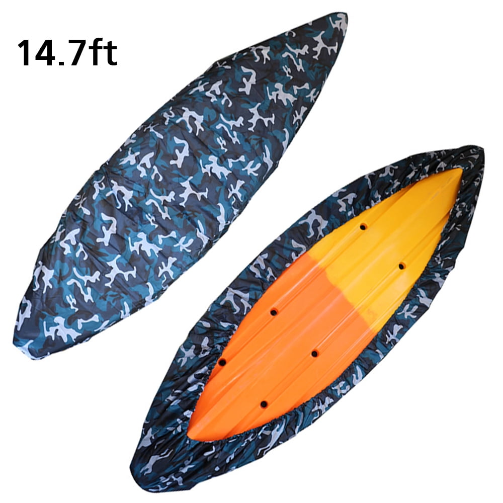 9.8FT18FT Waterproof Kayak Canoe Cover Fishing Boat Storage Dust Cover