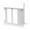 White, variant on BELOVING 3.5" SSD Mounting Bracket 3.5 inch Mount SSD Tray Metal Drive Bay Black