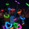 thumbnail image 3 of 12 Pcs Glow Sticks Party Packs, Light up Pop Tubes Necklaces Bracelets, Party Decorations Toys, 3 of 7