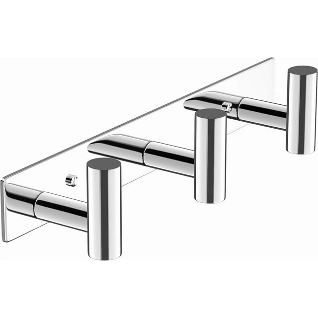 Coat Rack Wall Mount with L Shaped Coat Hooks Wall Hooks Heavy Duty Stainless Steel Towel Hooks Wall Coat Hanger Robe Hooks for Bathroom Kitchen Entryway ( Hooks PC)
