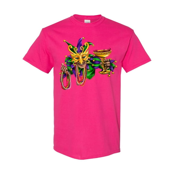 Inktastic Mardi Gras Jester T-Shirt