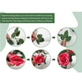 thumbnail image 6 of RECUTMS 3.3Ft Artificial Hanging Plants Red Flowers Plants Vine for Indoor and Outdoor Decoration(2Pcs), 6 of 8