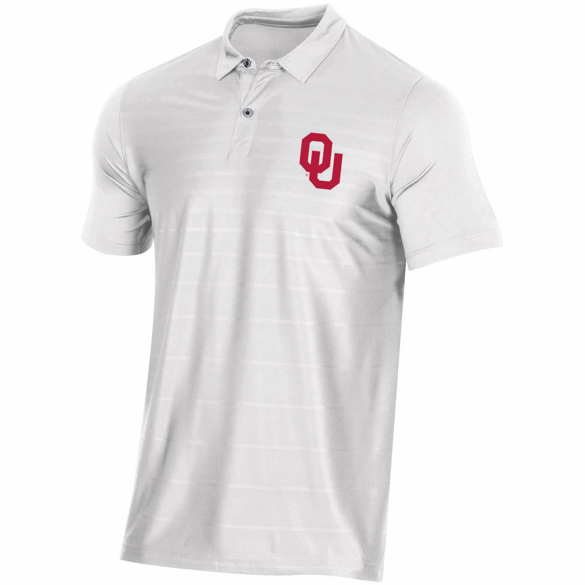 White Oklahoma Sooners Classic Fit Polo 