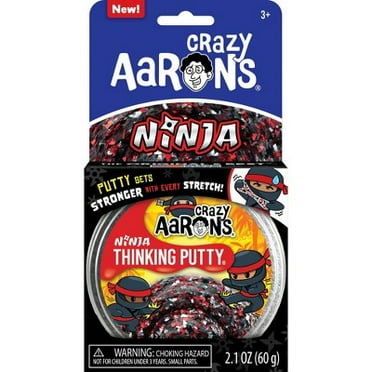 Crazy Aaron's Ninja Thinking Putty Tin 3.5''
