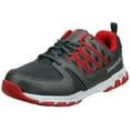 thumbnail image 1 of Reebok Work Soulier de Travail pour Homme Sublite RB4005, Gris/rouge, 13 M US, 1 of 2