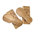 thumbnail image 1 of Accesorios para ejercitadores de pies de Pilates, 1 par, premium, fáciles de usar, portátiles, profesionales, de madera, equipo de entrenamiento para, 1 of 9