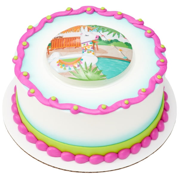 Wilton Cactus And Llama Icing Decorations 12 Count Walmart Com