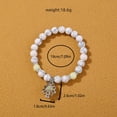 thumbnail image 2 of Bracelet Extensible en Fluorite Lumineuse Creuse Meilleurs Cadeaux pour Cadeaux de Vacances, 2 of 7