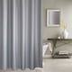 thumbnail image 5 of Cortina de baño de ducha gruesa gris, cortina de baño impermeable + ganchos para colgar gris (200*200 cm), 5 of 8