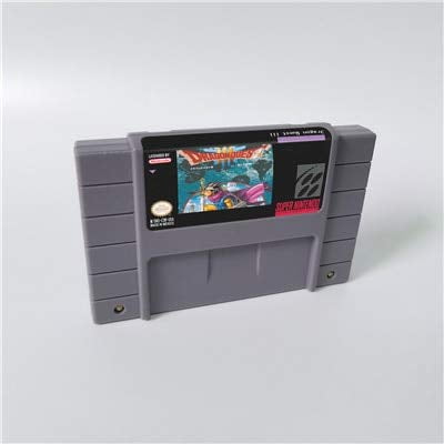 Game card - Dragon Quest 3 - RPG Game card - US Version English Language Battery Save ,Game Cartridge 16 Bit SNES