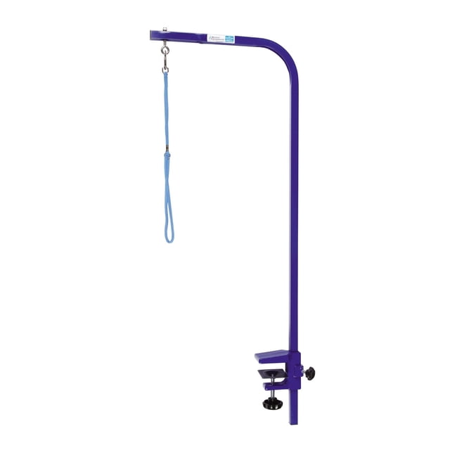 Master Equipment Pet Dog Adjustable Steel Grooming Arm with Clamps, 18 Inch Loop