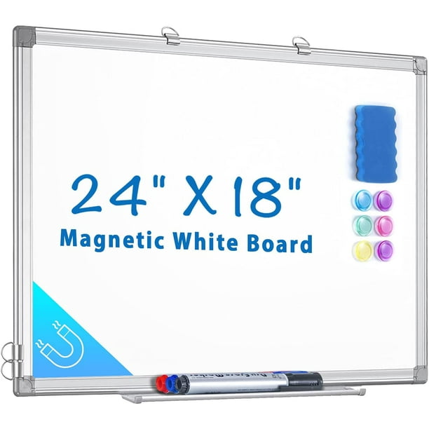 Tableau blanc magnétique 24 x 18 tableau blanc effaçable à sec