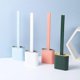 thumbnail image 5 of Flat Silicone Toilet Brush with Holder, Flexible Silicone Toilet Brush and Bathroom Holder Set, 5 of 5