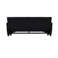 thumbnail image 7 of 63.8" Queen Size Sofa Bed,Folding Sofa & Couch Beds with Side Storage,Multi-Functional Velvet Loveseat Pull Out Bed for Living Room Apartment Office,3-in-1 Convertible Sleeper Sofa Bed,Black, 7 of 7