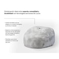 thumbnail image 3 of Puff Luuna Wolf Sillón Tipo Bean Bag Compacto Moderno Asiento Cómodo Para Sala o Estudio, 3 of 6