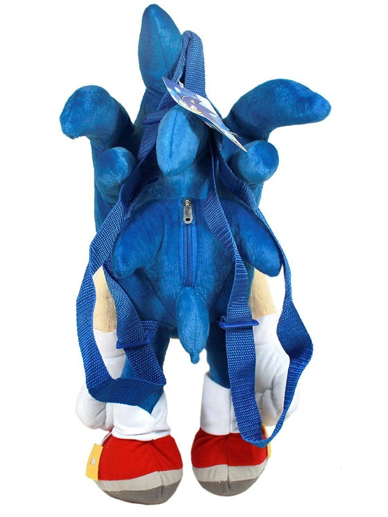 Sonic Accessory Innovations The Hedgehog 16 Plush Backpack