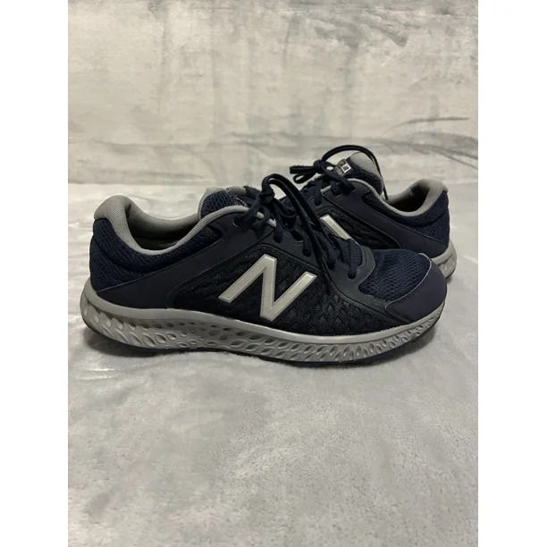 New Balance Shoe Mens 12 Blue Gray 420 V4 Running Walking Athletic Sneakers