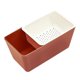 thumbnail image 2 of Caja organizadora multiusos, escurridor de decoración, contenedor para aperitivos, encimera, sala de estar, mesa de cena, artículos diversos Rojo Macarena Drene el plato de frutas, 2 of 4