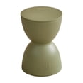 thumbnail image 2 of Reposapiés redondo otomano, decoración moderna, taburete versátil para cambiar zapatos, reposapiés para dormitorio, mesita de noche, apartamento, sala Verde claro, 2 of 8