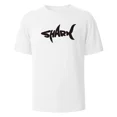 thumbnail image 3 of Camiseta con estampado de tiburón, 100 % algodón, camisetas de verano para hombres y mujeres, camisetas informales de gran tamaño, 3 of 4
