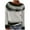 Green, variant on GEWSEY Womens Fall Vintage Fair Isle Sweater Casual Loose Long Sleeve Crewneck Knitted Pullover Sweater Tops (Blue, M)