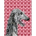 thumbnail image 1 of Caroline's Treasures Dalmatian Hearts Love and Valentine's Day House Vertical Flag, 1 of 7