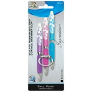 Write Dudes Gripz Petite Retractable Ballpoint Pens, 3pk