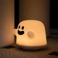 thumbnail image 5 of Luz LED Fantasma para Dormitorio Infantil, Sensor Táctil, Lámpara de Silicona Recargable, Regalo para las Fiestas A, 5 of 5