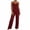 Wine, variant on Yievot Women Cami Pajama Set Soft Sleepwear Spaghetti Strap Top and Pants 2 Piece Lounge Set