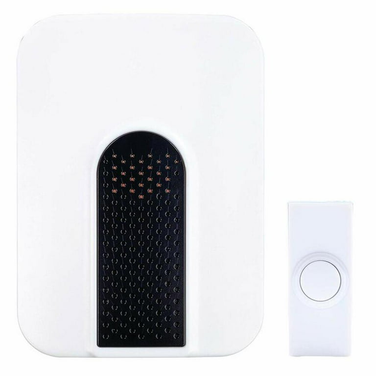 Heath Zenith Black/White Plastic Wireless Plug-In Door Chime Kit Heath Zenith Black/White Plastic Wireless Plug-In Door Chime Kit