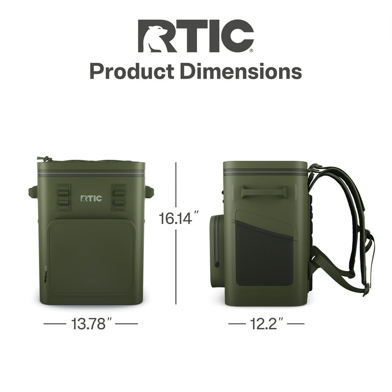 RTIC 24 Can Ultra-Tough Backpack Cooler, Leakproof Cooler