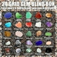 thumbnail image 4 of Birthday Gifts For Boys, 24Pc Crystal Raw Stone Advent Calendar 2025 Gift Box - Portable Collection Surprises, Unique Scientific Countdown Box - Kids Girls Boys, Xmas Gifts, Xmas, 4 of 7