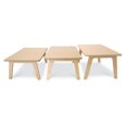 thumbnail image 2 of Whitney Plus WR304718M 18 x 30 x 47 in. Maple Rectangle Table, Natural UV, 2 of 5